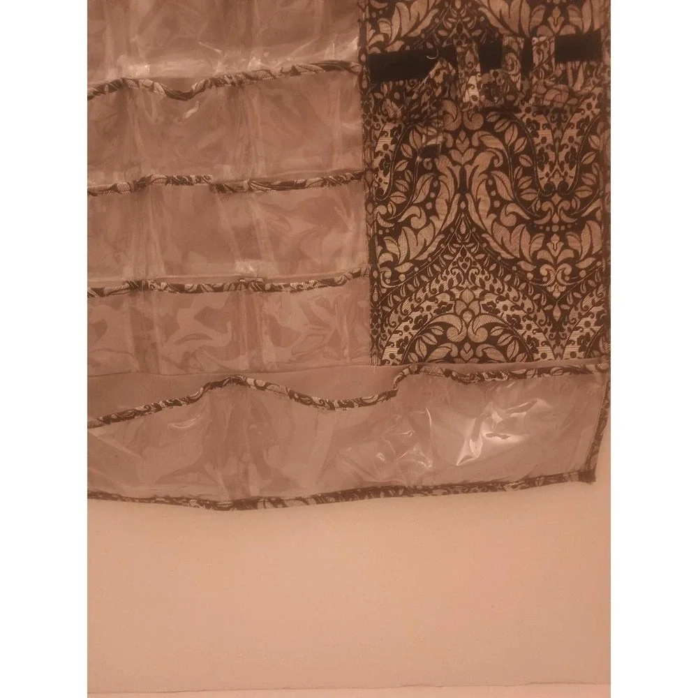Hanging Black & Grey Jewelry/Make Up/Hair Organizer